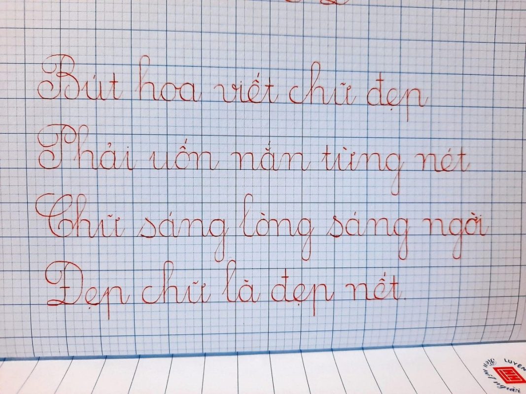 Mẫu Chữ Cho Bé Tập Viết Và Những Điều Cần Lưu Ý Khi Luyện Chữ - Bút Máy  Thanh Đậm Ánh Dương